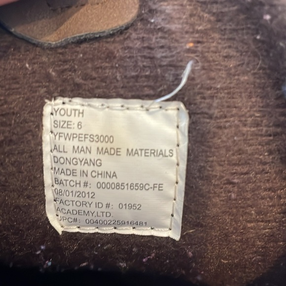 Polar Edge Insulation Boots Kids Boys Size 6Y Cowboy Duck Style Snow Play - Picture 5 of 6